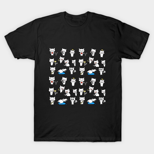 a bear pattern T-Shirt by zzzozzo